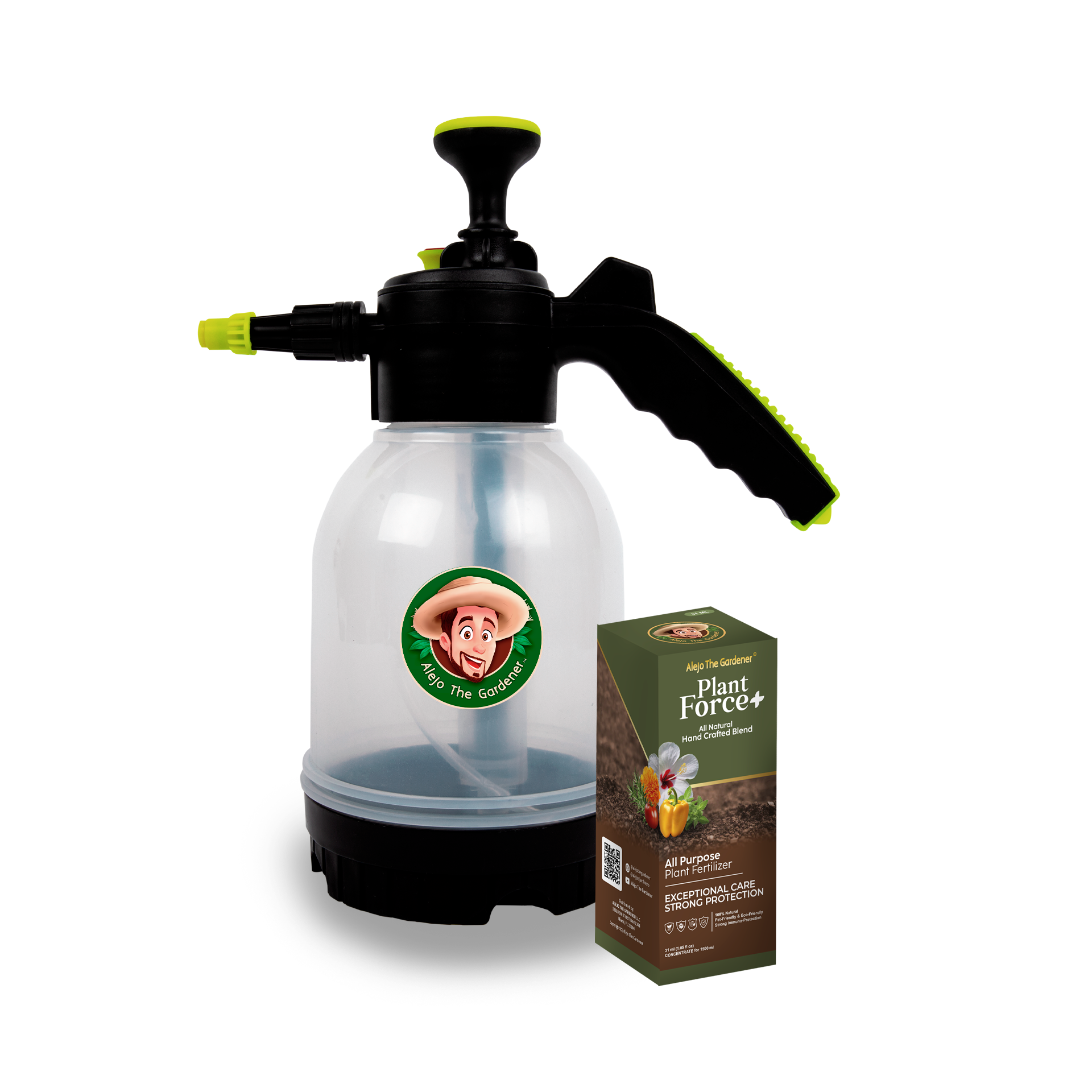 Starter Set: Pump Sprayer & Plant Force+ 1500ml