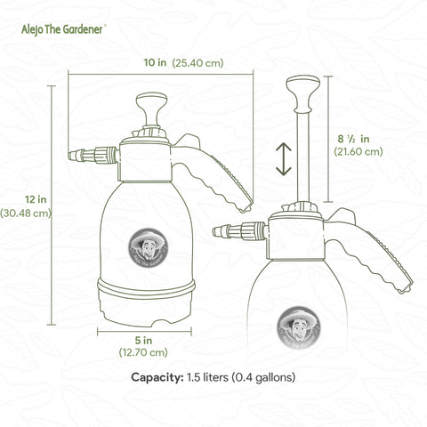 Garden Pump Sprayer 1500ml