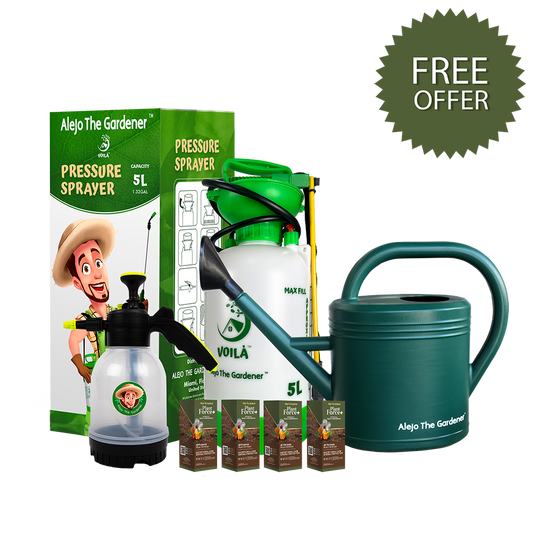 Plant Lover Set: Plant Force+ (x4) Pump Sprayers (x2) & Can